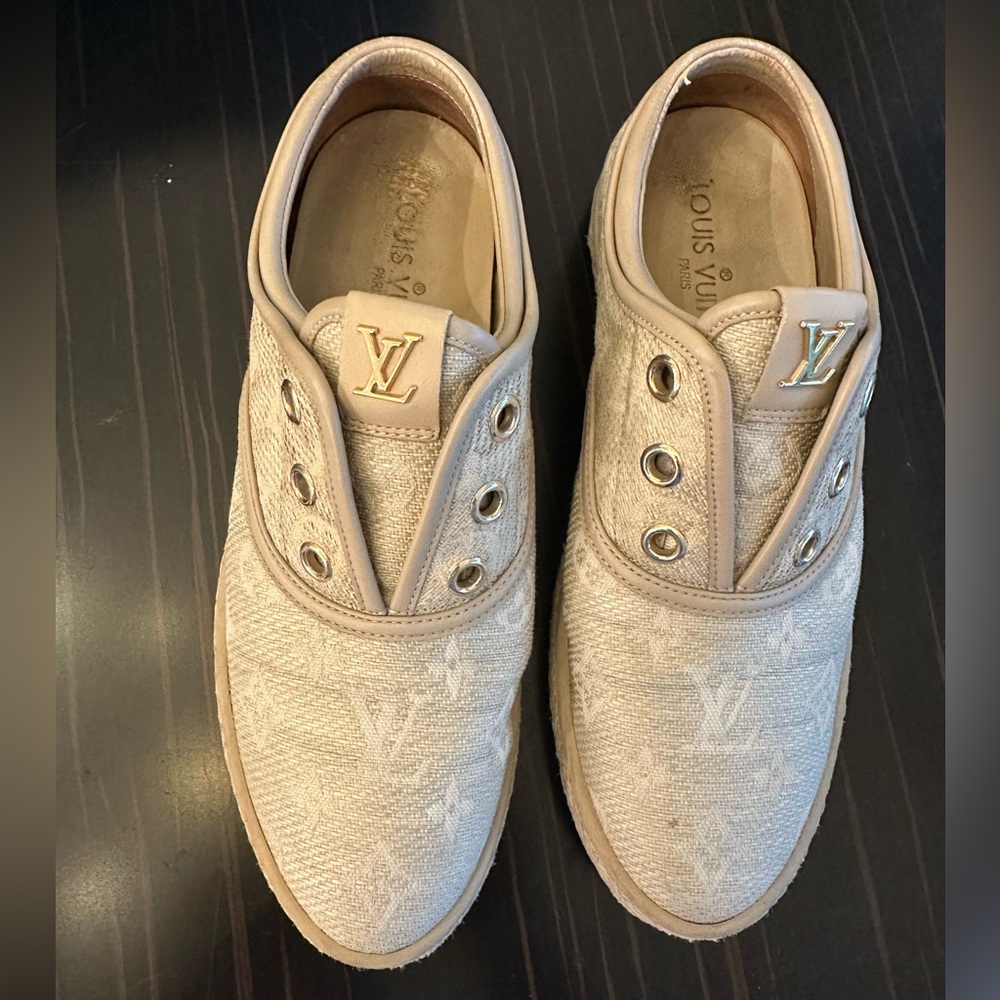 Louis Vuitton Light Tan Sneakers
